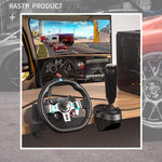 Simulateur de Joystick de Course avec Bouton de Changement de Vitesse Eurogamer pour Logitech G29 / G27 / G25, HB044