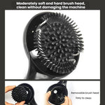 Brosse de nettoyage pour tête de groupe de machine à expresso de 58 mm, conception en entonnoir, brosse à récurer à poils en nylon pour porte-filtre