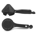 Brosse de nettoyage pour tête de groupe de machine à expresso de 58 mm, conception en entonnoir, brosse à récurer à poils en nylon pour porte-filtre