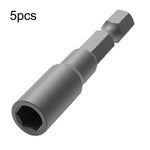 5pcs barre d'extension multi-usages pour embouts de tournevis, 6,35mm