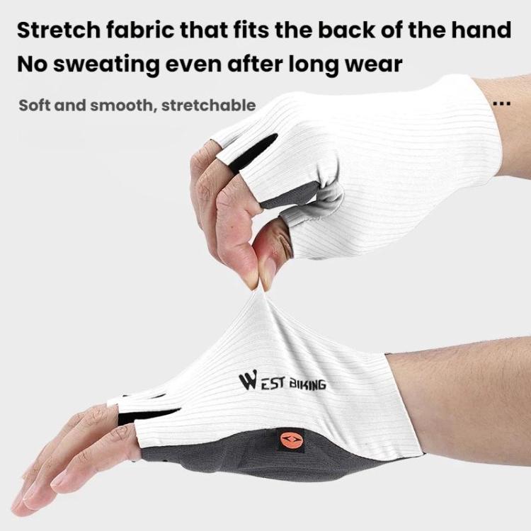WEST BIKING Gants de cyclisme rembourrés, respirants et antidérapants, M, L, XL, XXL