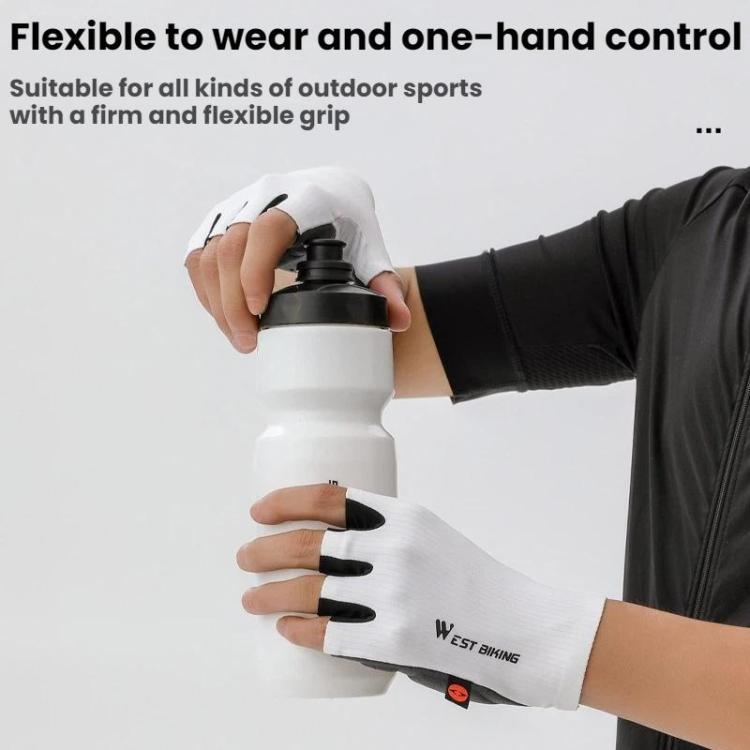 WEST BIKING Gants de cyclisme rembourrés, respirants et antidérapants, M, L, XL, XXL
