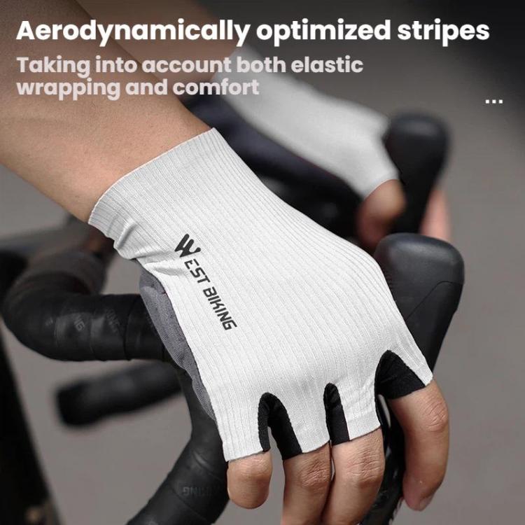 WEST BIKING Gants de cyclisme rembourrés, respirants et antidérapants, M, L, XL, XXL