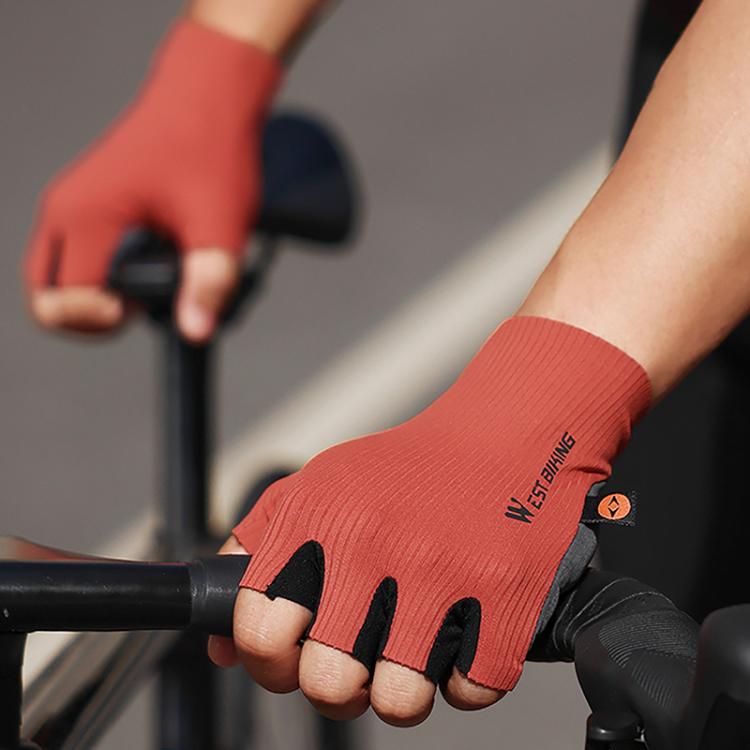 WEST BIKING Gants de cyclisme rembourrés, respirants et antidérapants, M, L, XL, XXL