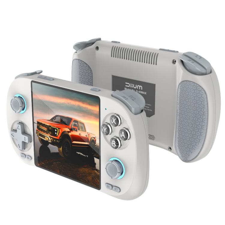 D40Max Console de jeu open-source HD 4 pouces avec WiFi, système Android 10, CPU GE8300, 16G+64G, 16G+128G, 16G+256G