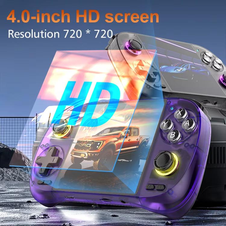 D40Max Console de jeu open-source HD 4 pouces avec WiFi, système Android 10, CPU GE8300, 16G+64G, 16G+128G, 16G+256G