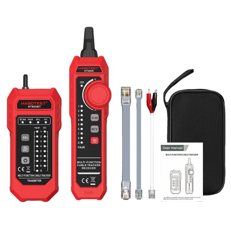 Testeur de câble réseau multifonction anti-interférences HABOTEST, HT800B