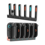 Station de charge 6 en 1 ipega pour manettes Joy-Con Nintendo Switch 2, dock de chargement PG-SW2189