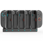 Station de charge 6 en 1 ipega pour manettes Joy-Con Nintendo Switch 2, dock de chargement PG-SW2189