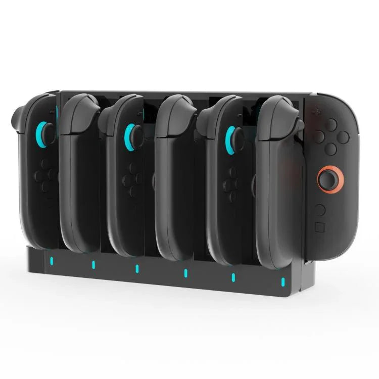 Station de charge 6 en 1 ipega pour manettes Joy-Con Nintendo Switch 2, dock de chargement PG-SW2189