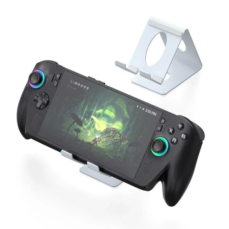 Support de bureau universel en métal JYS pour consoles portables compatible avec ROG Xbox Ally/X, Switch, Steam Deck & Lenovo Legion Go, support de bureau blanc, support de bureau noir