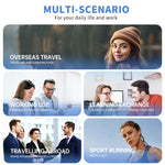 Écouteurs Bluetooth clip sans fil traduction AI 150 langues