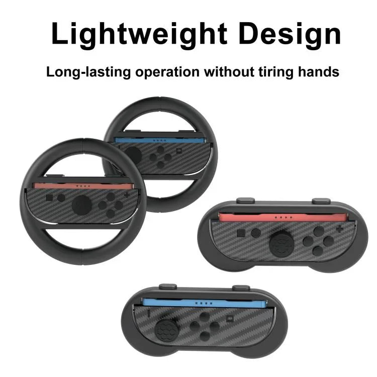 Pack d’accessoires 10 en 1 PGTECH pour Nintendo Switch 2, volants, poignées, capuchons de joystick