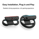 Pack d’accessoires 10 en 1 PGTECH pour Nintendo Switch 2, volants, poignées, capuchons de joystick
