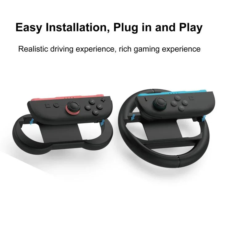 Pack d’accessoires 10 en 1 PGTECH pour Nintendo Switch 2, volants, poignées, capuchons de joystick