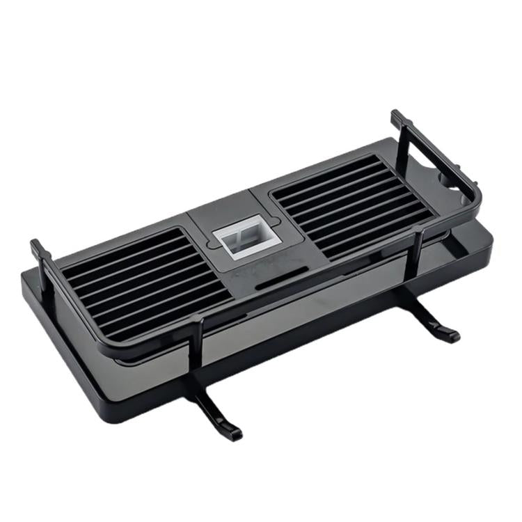 Étagère de tringle de douche, plateau de douche surélevé, support de rangement multifonctionnel pour salle de bain, trou circulaire blanc, trou carré blanc, trou circulaire noir, trou carré noir