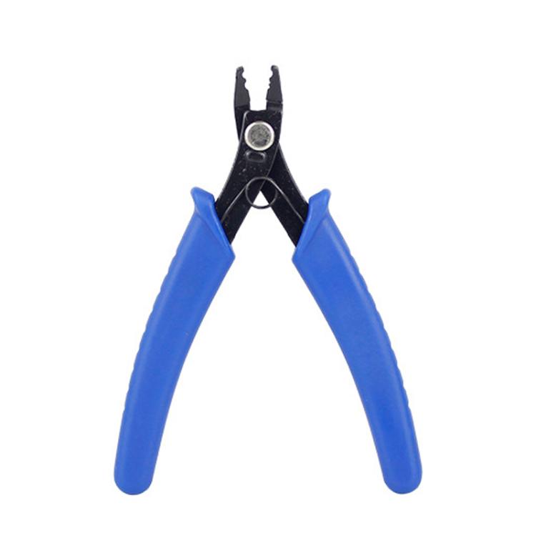 Outils de fabrication de bijoux DIY, tête en acier au carbone élevé et poignée PVC antidérapante, pinces de positionnement, pinces à crochet, pinces coupantes