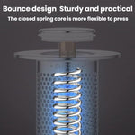 A1 Steel Basket Large Bore Copper Core Drainer Bouncing Core Washbasin 33-55mm Hole Distance Universal Plug Core, Short 8cm, Long 8cm