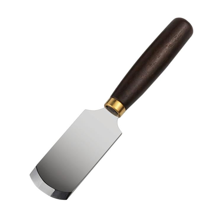 Couteau utilitaire pour amincir et couper le cuir DIY, couteau biseauté, couteau rond, couteau plat