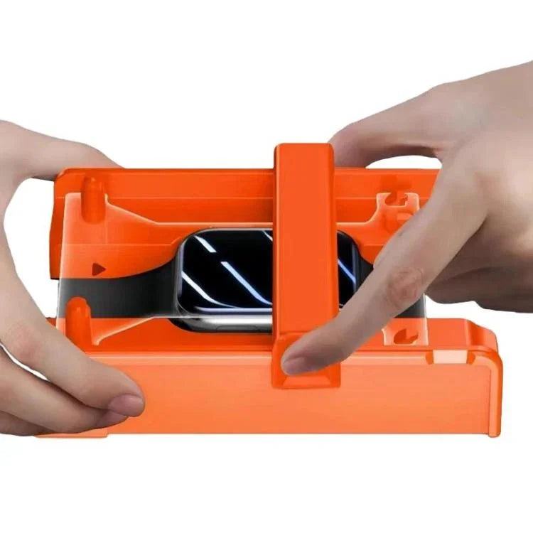 Protection d'écran en verre trempé avec kit d'installation auto-aligné amélioré, pour Apple Watch Series 10/11 46 mm, Apple Watch Series 10/11 42 mm, Apple Watch Series 7/8/9 45 mm, Apple Watch Series 7/8/9 41 mm, Apple Watch Series 6/5/4/SE 44 mm…