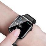 Protection d'écran en verre trempé avec kit d'installation auto-aligné amélioré, pour Apple Watch Series 10/11 46 mm, Apple Watch Series 10/11 42 mm, Apple Watch Series 7/8/9 45 mm, Apple Watch Series 7/8/9 41 mm, Apple Watch Series 6/5/4/SE 44 mm…