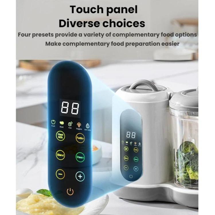 Robot multifonction pour aliments pour bébés avec minuteur entièrement automatique, prise US 110 V, prise EU 220 V, prise UK 220 V