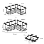 Support de rangement mural sans perçage pour gel douche de salle de bain