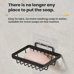 Support de rangement mural sans perçage pour gel douche de salle de bain