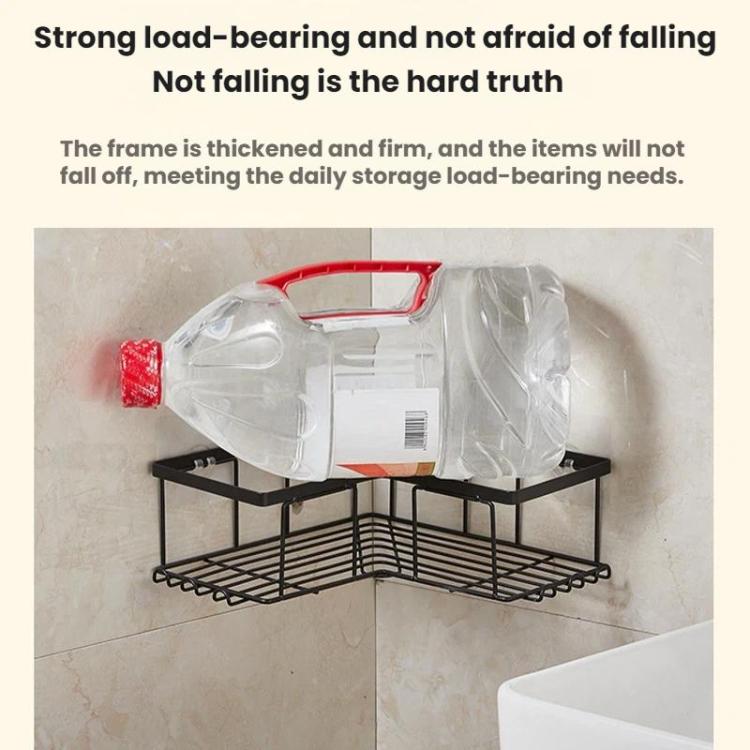 Support de rangement mural sans perçage pour gel douche de salle de bain