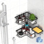 Support de rangement mural sans perçage pour gel douche de salle de bain