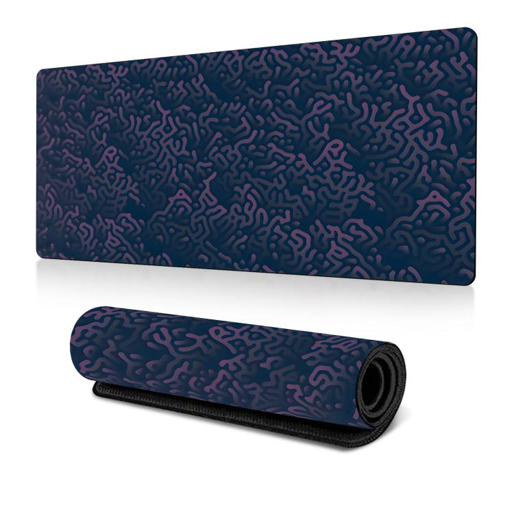 Tapis de souris à texture de lignes abstraites antidérapant pour bureau, gaming, 300x600x2mm, 300x700x2mm, 300x800x2mm, 400x900x2mm