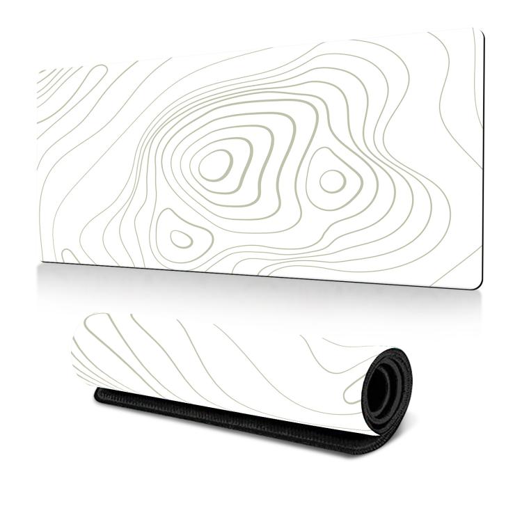 Tapis de souris à texture de lignes abstraites antidérapant pour bureau, gaming, 300x600x2mm, 300x700x2mm, 300x800x2mm, 400x900x2mm
