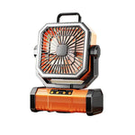 Ventilateur oscillant USB télécommandé portable pour camping