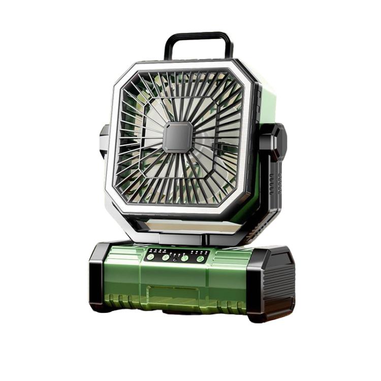 Ventilateur oscillant USB télécommandé portable pour camping