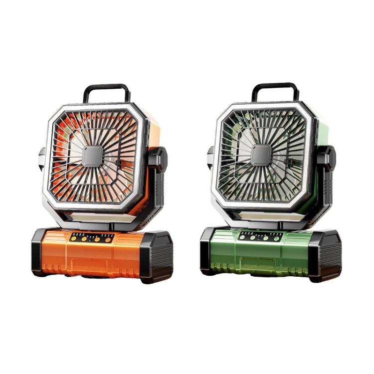 Ventilateur oscillant USB télécommandé portable pour camping