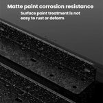 2pcs Support flottant Support de bureau Support mural flottant, Noir 222mm, Noir 282mm, Noir 312mm, Noir 352mm, Noir 432mm, Acier inoxydable 222mm, Acier inoxydable 282mm, Acier inoxydable 312mm, Acier inoxydable 352mm