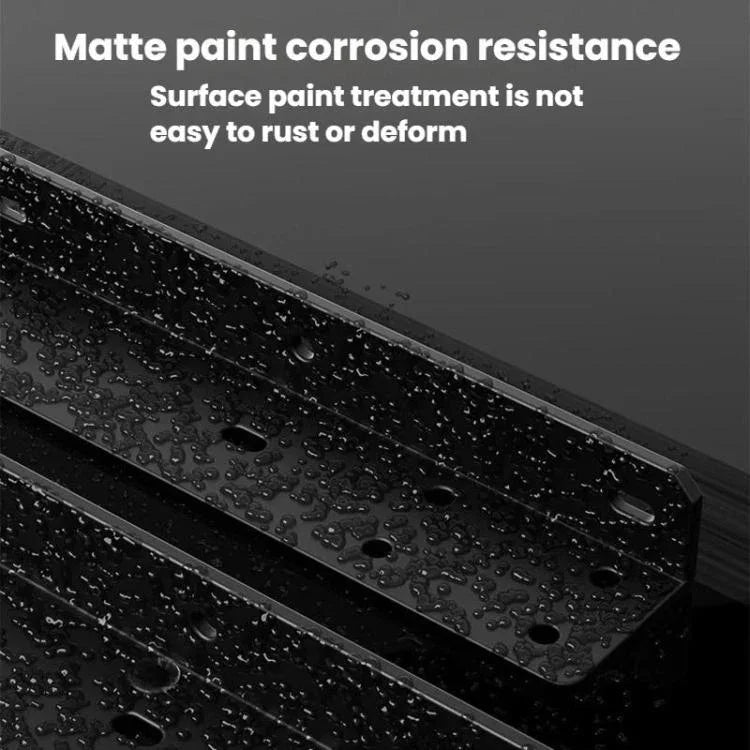 2pcs Support flottant Support de bureau Support mural flottant, Noir 222mm, Noir 282mm, Noir 312mm, Noir 352mm, Noir 432mm, Acier inoxydable 222mm, Acier inoxydable 282mm, Acier inoxydable 312mm, Acier inoxydable 352mm