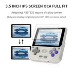 Console de jeu portable rétro POWKIDDY V10, écran IPS OCA 3,5 pouces, quad-core Cortex-A35 1,5 GHz, 64G, 128G