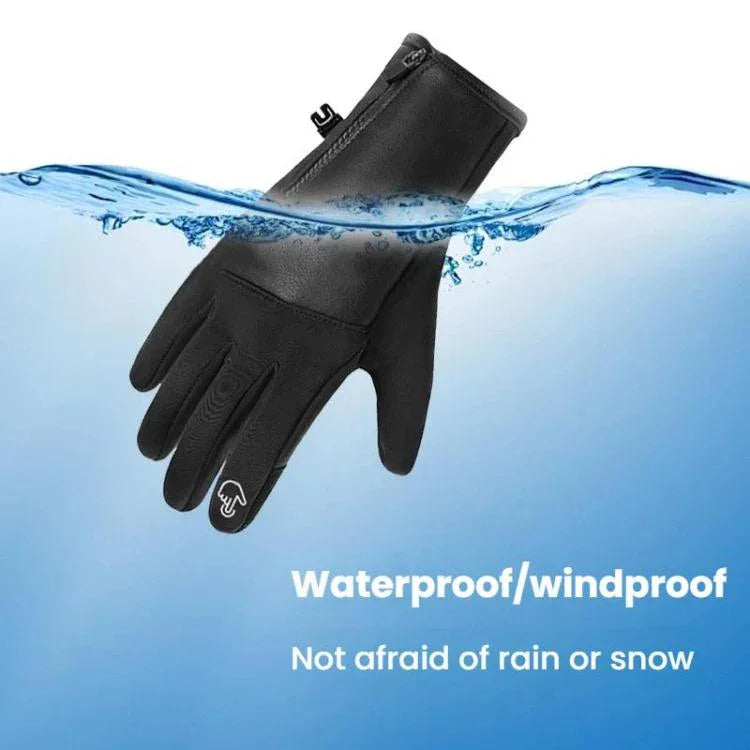 Gants Chauffants Électriques Homme Femme 3 Niveaux de Chaleur, Gants Thermiques Hiver Coupe-Froid/Vent pour Équitation en Plein Air, Ski, Randonnée, Taille Unique