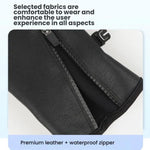 Gants Chauffants Électriques Homme Femme 3 Niveaux de Chaleur, Gants Thermiques Hiver Coupe-Froid/Vent pour Équitation en Plein Air, Ski, Randonnée, Taille Unique