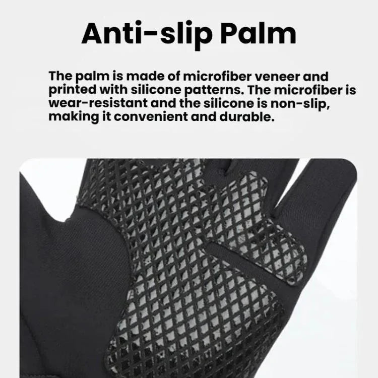 Gants Chauffants Électriques Homme Femme 3 Niveaux de Chaleur, Gants Thermiques Hiver Coupe-Froid/Vent pour Équitation en Plein Air, Ski, Randonnée, Taille Unique