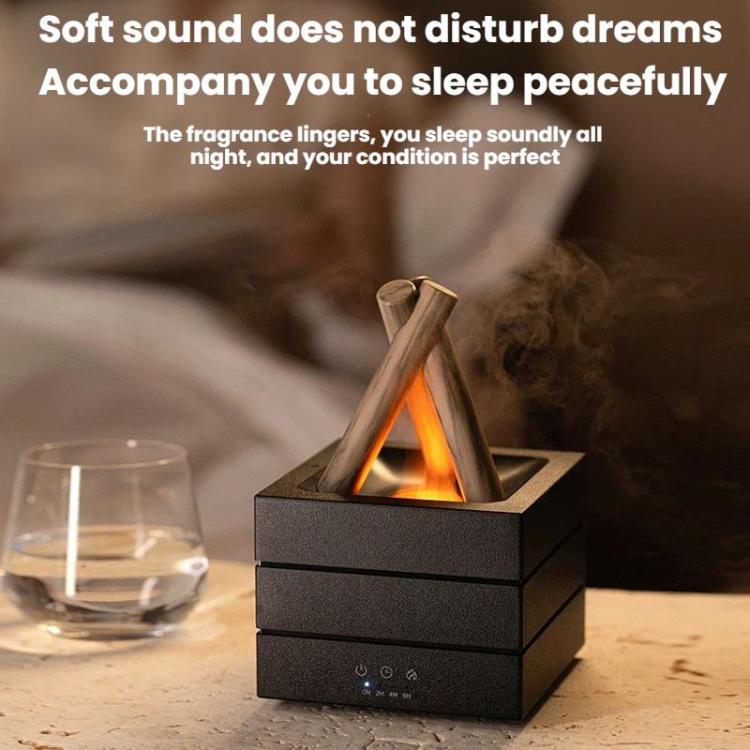 Diffuseur d'arômes Bonfire USB de bureau coloré et dégradé Humidificateur d'air