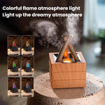 Diffuseur d'arômes Bonfire USB de bureau coloré et dégradé Humidificateur d'air