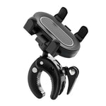 Support de téléphone avec pince sécurisée pour poussettes bébés, Support de téléphone