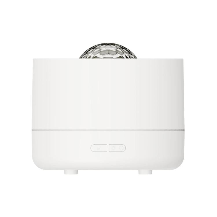 Humidificateur de bureau USB avec projection d'étoiles et lumière d'ambiance colorée à ondulations d'eau