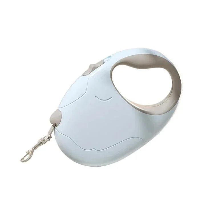 Laisse Rétractable pour Chiens Petits et Moyens, Laisse Anti-Emmêlement pour la Promenade, 3m, 5m