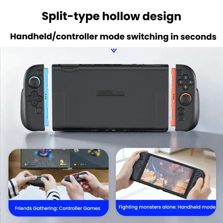 Housse de protection STARTRC GAMES pour console Nintendo Switch 2, étui double poignée séparée