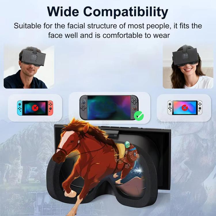 Pour Nintendo Switch 2 STARTRC GAMES Lunettes VR Modèle Elite amélioré Casque Console de jeu Accessoires HD 3D