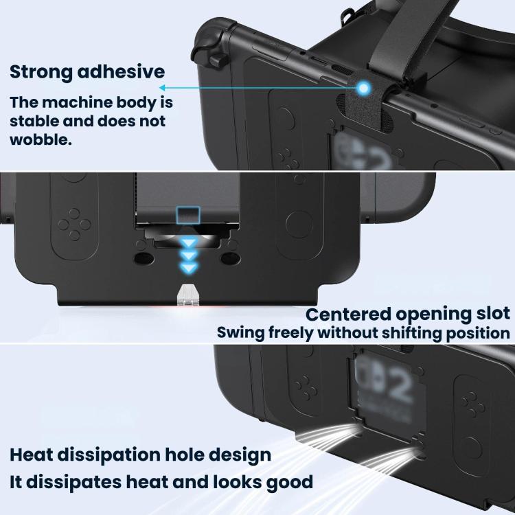 Pour Nintendo Switch 2 STARTRC GAMES Lunettes VR Réglage de la distance pupillaire Accessoires 3D