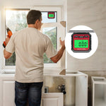 Inclinomètre numérique avec base magnétique et écran LCD, mini-rapporteur d'angle, mesureur de pente, VA107